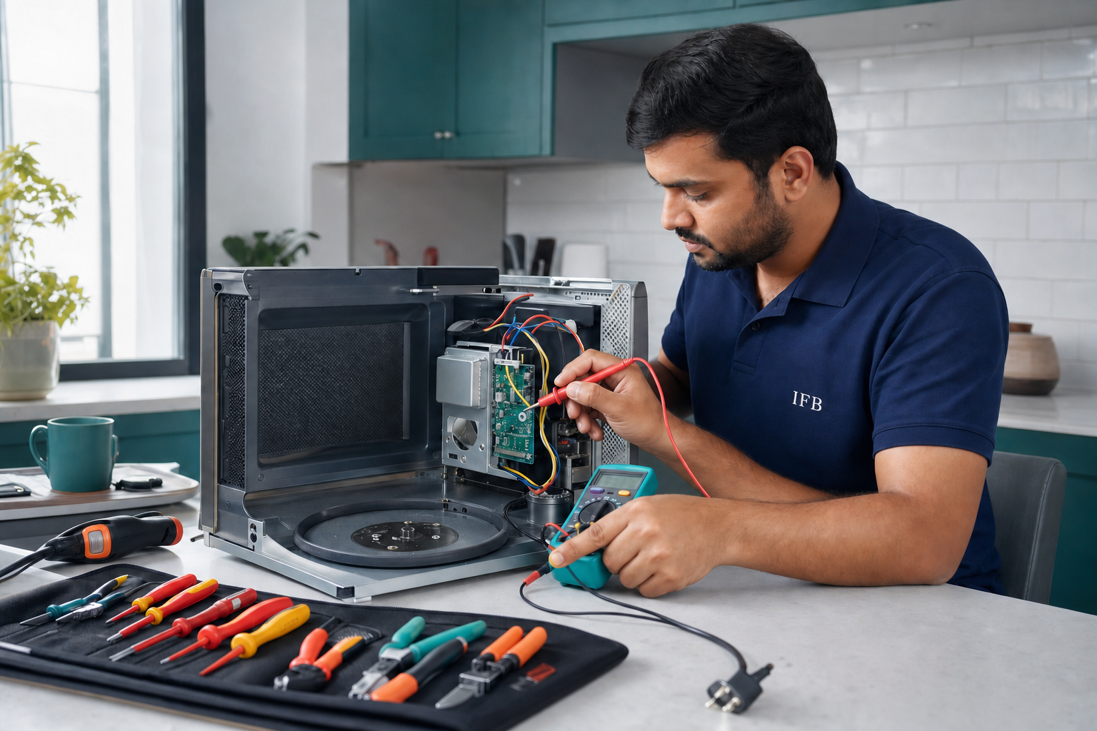 IFB microwave technician